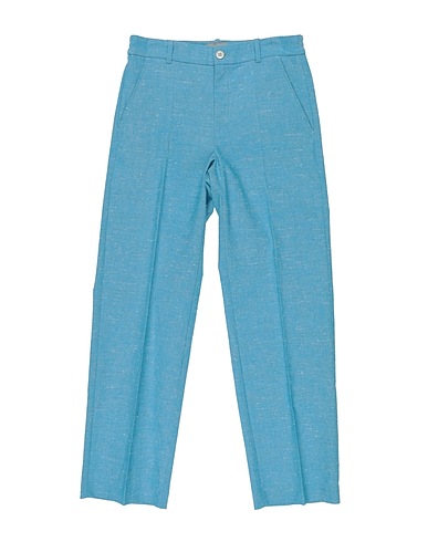 GUCCI Pantalone Azzurro 53% Cotone, 38% Viscosa, 9% Lino, Poliestere