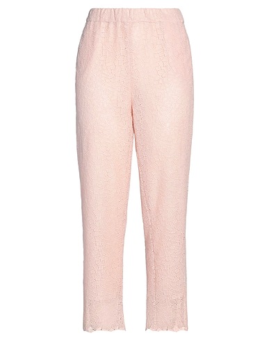 TRUSSARDI JEANS Casual trouser Pink 100% Polyester