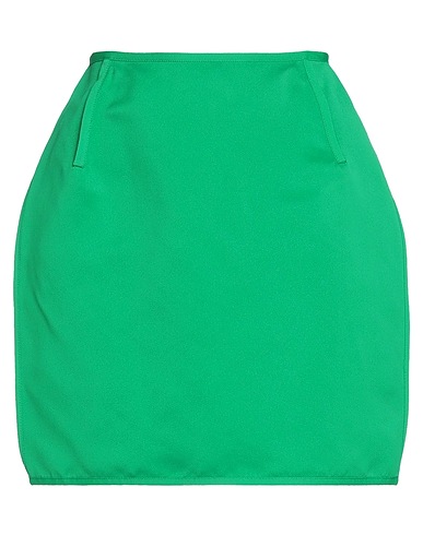 AZ FACTORY Mini skirt Emerald green 100% Polyester