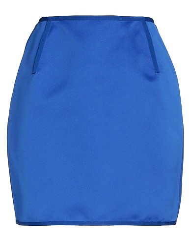 AZ FACTORY Mini skirt Blue 100% Polyester
