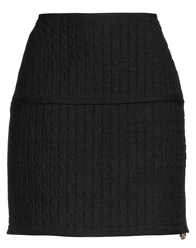 AZ FACTORY Mini skirt Black 93% Nylon, 7% Elastane