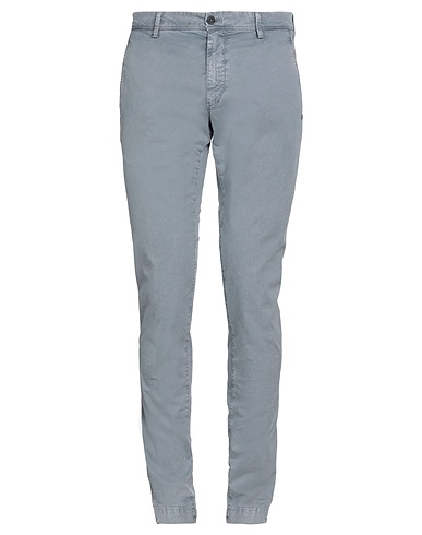 MASON'S Casual trouser Grey 96% Cotton, 4% Elastane