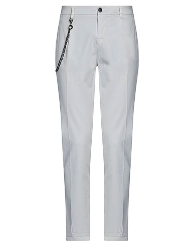 MASON'S Casual trouser Light grey 61% Cotton, 36% Lyocell, 3% Elastane