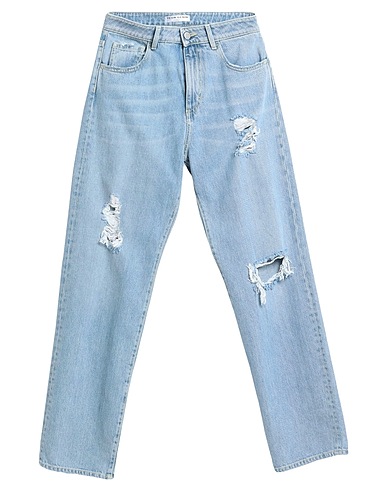 ICON DENIM Pantaloni jeans Blu 100% Cotone