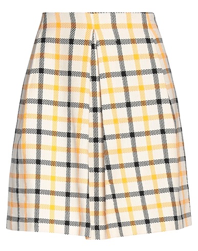 TRUSSARDI JEANS Minirock Elfenbein 100% Baumwolle
