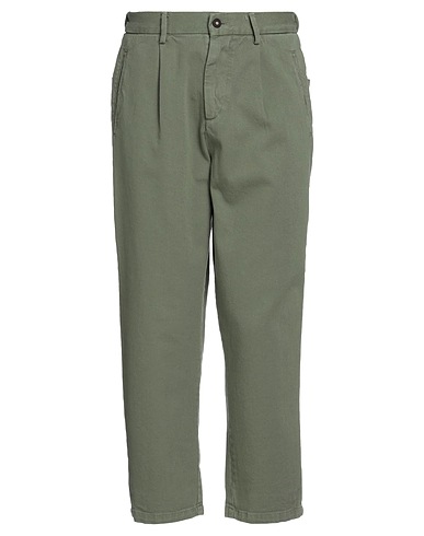 STILOSOPHY Casual pants Military green 100% Cotton