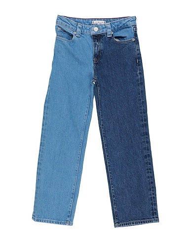 TOMMY HILFIGER Denim trousers Blue 98% Cotton, 2% Elastane