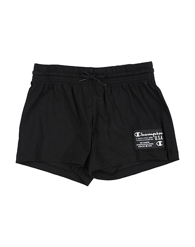 CHAMPION Shorts & Bermuda Nero 100% Cotone