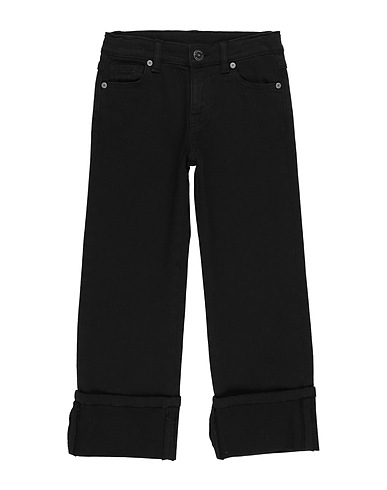 P.A.R.O.S.H. Denim trousers Black 98% Cotton, 2% Elastane