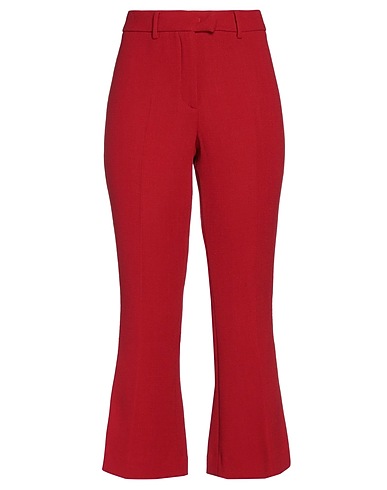 L' AUTRE CHOSE Casual pants Brick 100% Wool