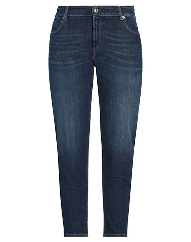 SPORTMAX Pantalones vaqueros Azul marino 99% Algodón, 1% Elastán