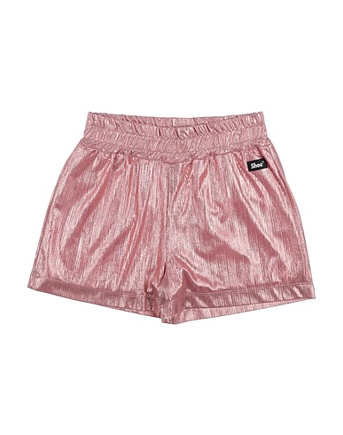 SHOE Shorts & Bermuda Rose gold 97% Polyester, 3% Elastane