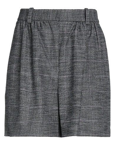 MAJE Shorts & Bermuda Grey 63% Viscose, 36% Polyester, 1% Elastane