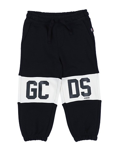 GCDS MINI Casual trouser Black 100% Cotton