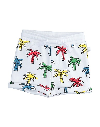 STELLA McCARTNEY KIDS Shorts & Bermuda White 100% Cotton, Elastane