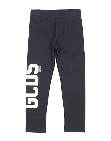 GCDS MINI Leggings Black 95% Cotton, 5% Elastane