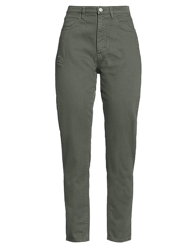ICON DENIM Boyfriend Militärgrün 100% Baumwolle