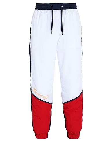 TOMMY JEANS Casual pants White 100% Polyamide