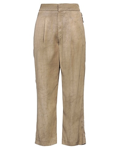 DONDUP Casual pants Khaki 100% Viscose
