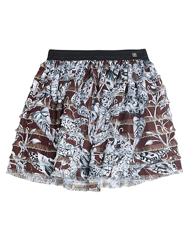 CAVALLI CLASS Mini skirt Brown 100% Polyester