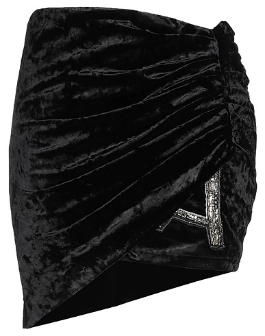 ACTITUDE by TWINSET Minigonna Nero 92% Poliestere, 8% Elastan