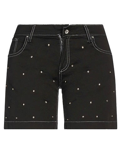 EAN 13 Shorts & Bermudas Schwarz 98% Baumwolle, 2% Elastan
