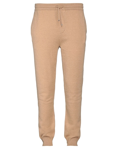 DUNHILL Casual pants Camel 58% Cotton, 42% Cashmere