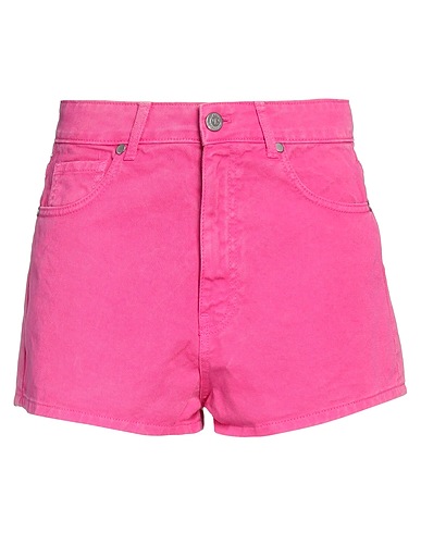 GAëLLE Paris Denim shorts Fuchsia 100% Cotton