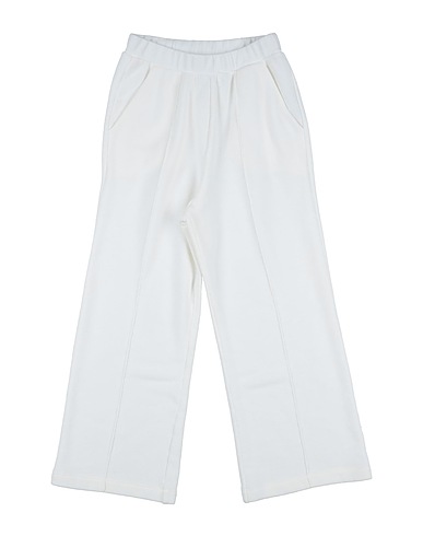 LE PETIT COCO Pantalone Bianco 70% Cotone, 30% Poliestere