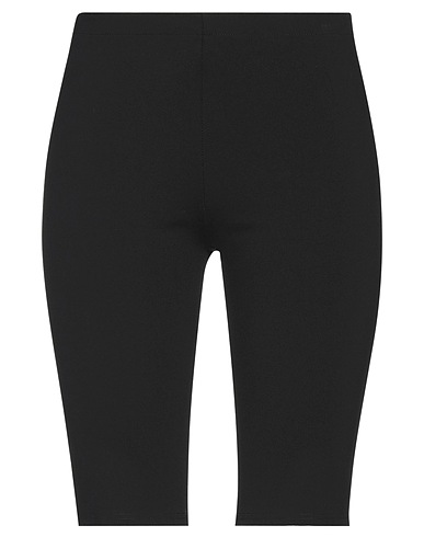 ANONYME DESIGNERS Shorts & Bermuda Black 51% Polyamide, 43% Viscose, 6% Elastane