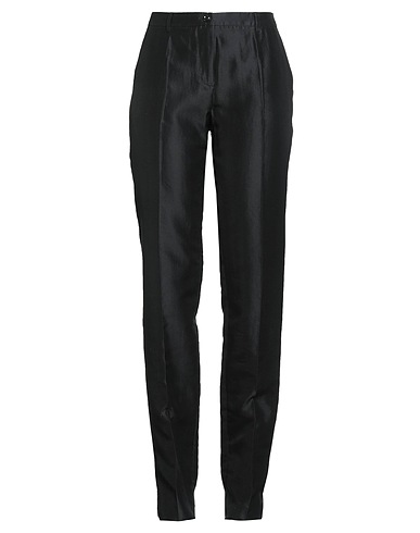 MAX MARA STUDIO Casual pants Black 84% Cotton, 16% Silk