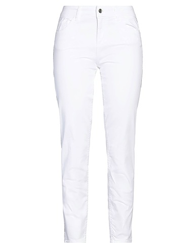 LIU •JO Pantalone Bianco 95% Cotone, 5% Elastan