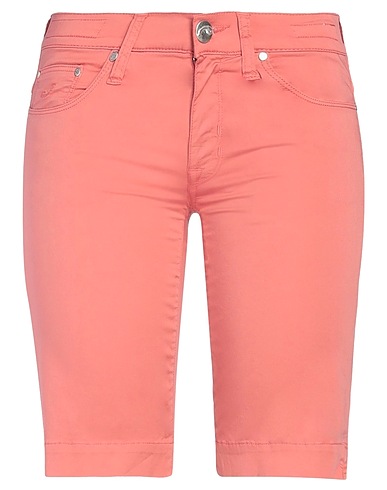 JACOB COHЁN Shorts & Bermuda Salmon pink 98% Cotton, 2% Elastane