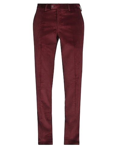 SARTORIO Casual trouser Burgundy 100% Cotton