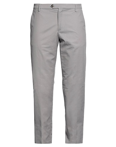 LIU •JO MAN Chinos Grau 81% Baumwolle, 18% Leinen, 1% Elastan