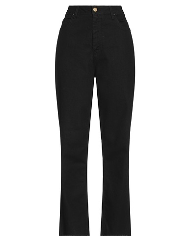 L' AUTRE CHOSE Denim trousers Black 100% Cotton