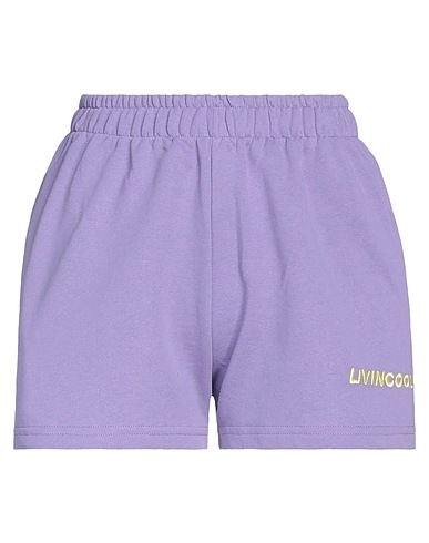 LIVINCOOL Shorts & Bermuda Lilac 100% Cotton
