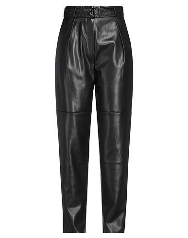 MAX MARA STUDIO Casual trouser Black 100% Polyester, Polyurethane
