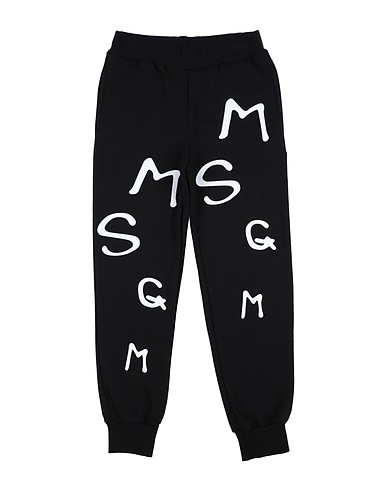 MSGM Casual trouser Black 100% Cotton