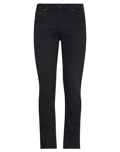 DEPARTMENT 5 Denim trousers Black 98% Cotton, 2% Elastane