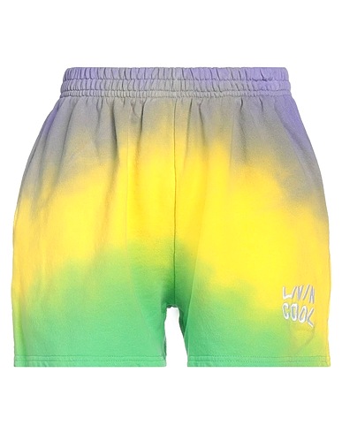 LIVINCOOL Shorts & Bermuda Yellow 100% Cotton