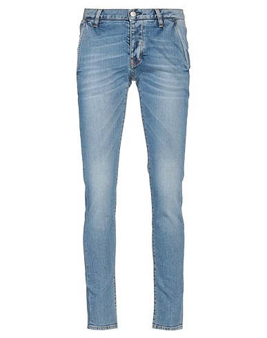 2W2M Denim pants Blue 98% Cotton, 2% Elastane