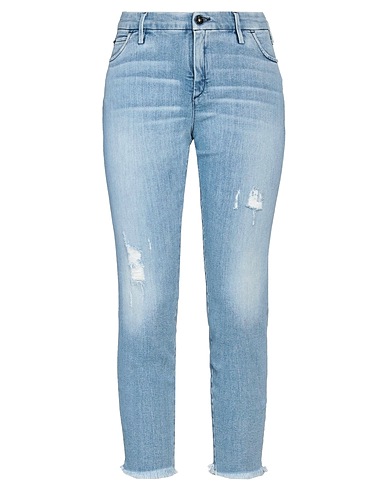CYCLE Denim trousers Blue 97% Cotton, 3% Elastane