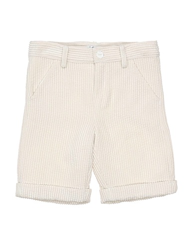 LITTLE BEAR Shorts & Bermuda Ivory 88% Polyester, 11% Nylon, 1% Elastane