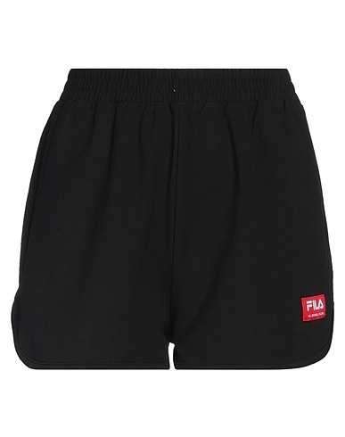 FILA Shorts & Bermuda Black 93% Cotton, 7% Elastane