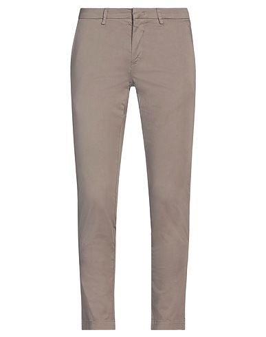 14/28 QUATTORDICI VENTOTTO Casual pants Khaki 98% Cotton, 2% Elastane