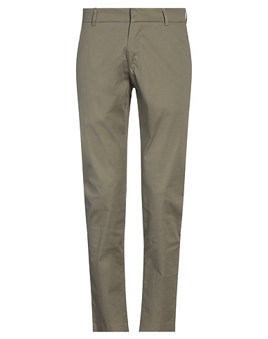 GIGGLE Casual pants Military green 98% Cotton, 2% Elastane