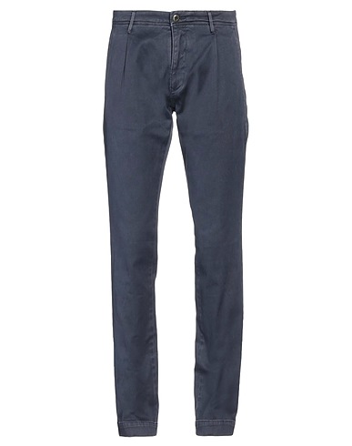SIVIGLIA WHITE Casual pants Midnight blue 98% Cotton, 2% Elastane