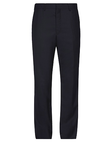 THE ROW Casual trouser Midnight blue 99% Super 180s Wool, 1% Cashmere, Horn