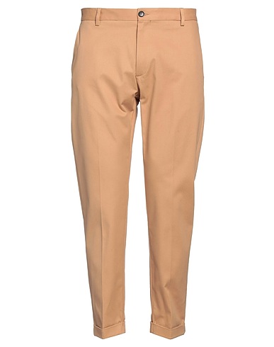 LIU •JO MAN Casual pants Beige 98% Cotton, 2% Elastane